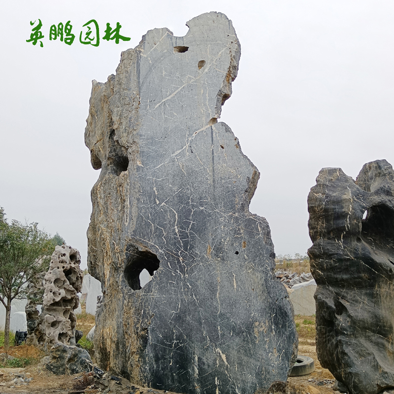 庭院摆放景观太湖石 道路观赏 造型丰富 英鹏园林